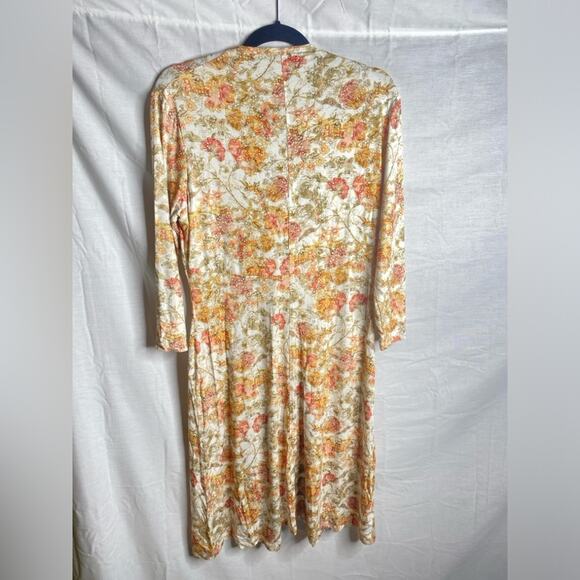 PERUVIAN CONNECTION PERSEPHONE DRESS SIZE large new with tags long sleeve jersey - Picture 5 of 5